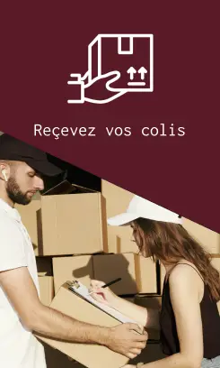Reçevez vos colis